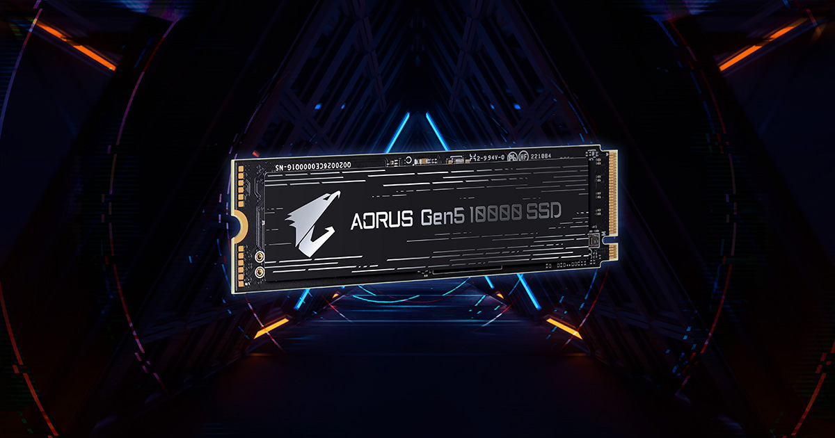 AORUS GEN5 10000 SSD c01a9